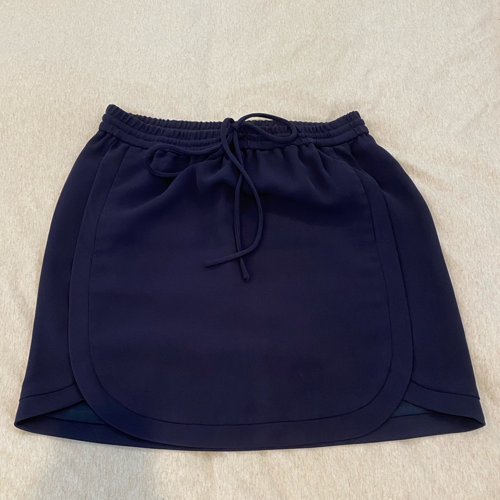 J. Crew Drawstring Crepe Skirt - Size 2